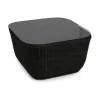 Utebord Hillerstorp Monte Carlo 80x80 UtomhusSvart/Brun