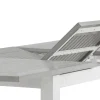 Utebord Venture Home Albany 152-210Vit/Grå