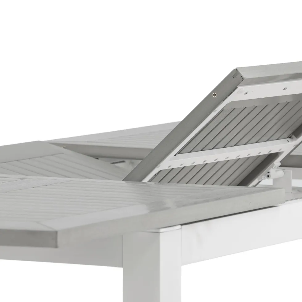 Utebord Venture Home Albany 152-210Vit/Grå