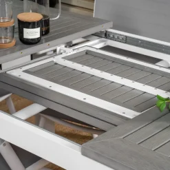 Utebord Venture Home Albany 152-210Vit/Grå