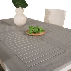 Utebord Venture Home Albany 152-210Vit/Grå