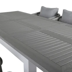 Utebord Venture Home Albany 152-210Vit/Grå