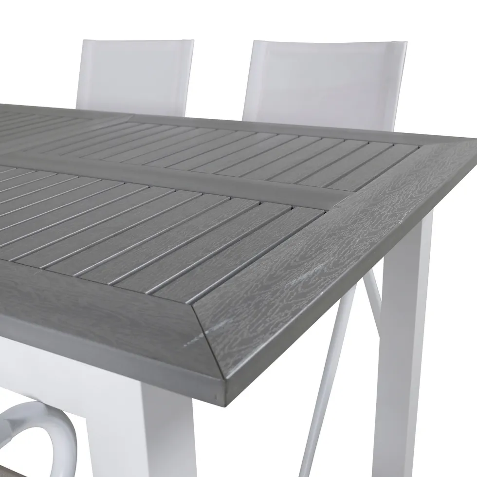 Utebord Venture Home Albany 152-210Vit/Grå