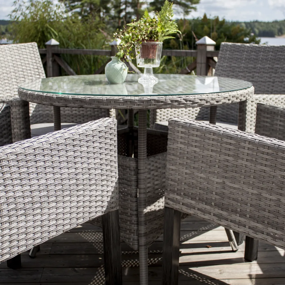 Utebord Venture Home Volta Ø 90 cm