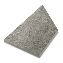 Uteklinker Bricmate Z Quartzit Grey Pool Inner Corner Left 30x60 cm