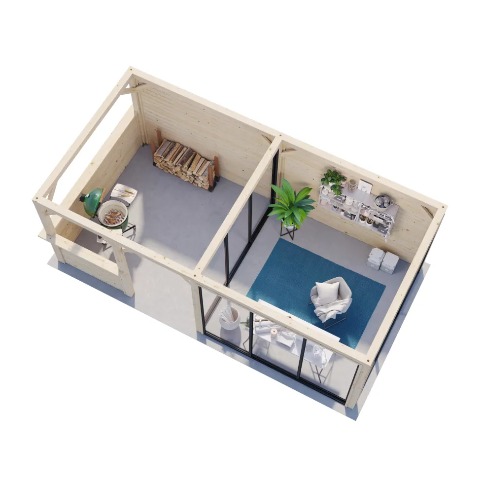 Uterum Palmako Bianca 16,6 m2 Set 508 Slide Plus