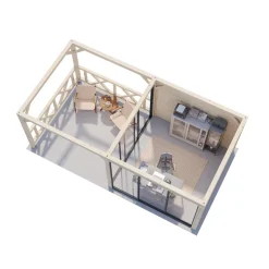 Uterum Palmako Bianca 16,6 m2 Set 203 Slide