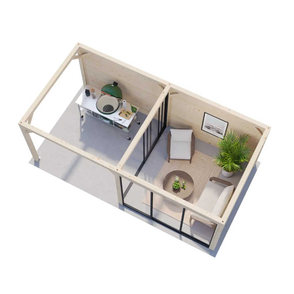 Uterum Palmako Bianca 16,6 m2 Set 505 Slide Plus