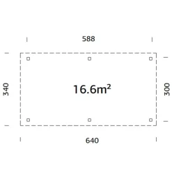 Uterum Palmako Lenna 16,6 m2