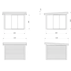 Uterum Palmako Lenna 8,3 m2 Set 401 Slide