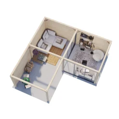 Uterum Palmako Lenna 24,9 m2 Set 712 Slide Plus