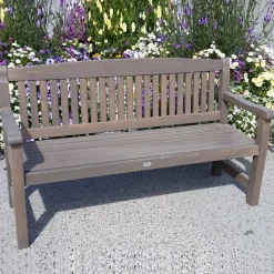 Utesoffa Eden Wood Kattvik 3-sitsVit