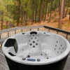 Utespa DenForm Circle Lux 60 46 Jets Runt Spabad för 6 Personer