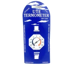 Utetermometer Termometerfabriken Viking Självhäftande
