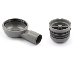 Utloppshus Unidrain Hörn 50 mm