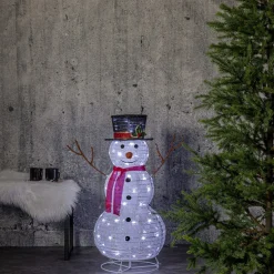Utomhusdekoration Star Trading Tecidy Snög LVH: 900 mm