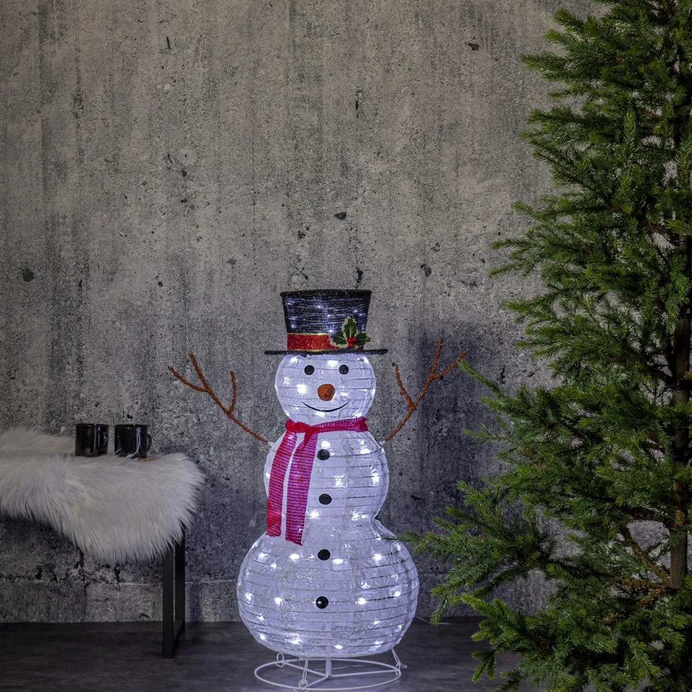 Utomhusdekoration Star Trading Tecidy Snög LVH: 900 mm