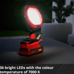 Utomhuslampa Einhell GC-OL 18/1500 Li-Solo Sladdlös utan Batteri