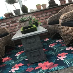 Utomhusmatta Flexigarden Exotisk 130x180 cm