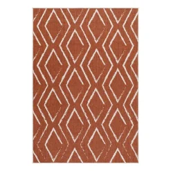 Utomhusmatta KM Carpets Havanna Romb