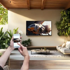 Utomhus TV Sylvox Cinema Pro 120Hz Helio QLED 75tum