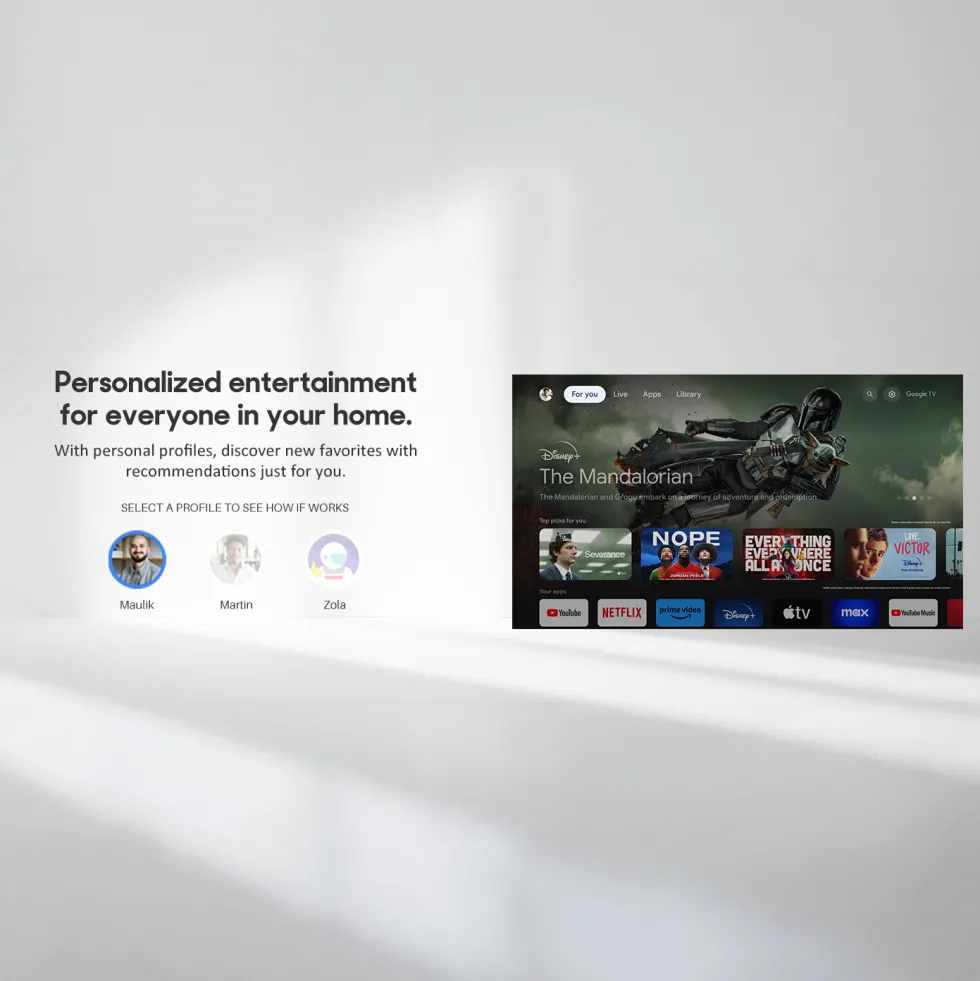 Utomhus TV Sylvox Pergola Pro 2.0 65tum