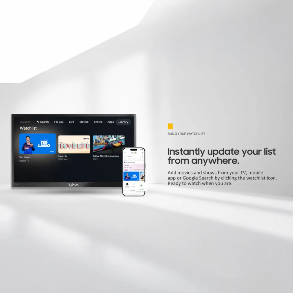 Utomhus TV Sylvox Pergola Pro 2.0 65tum