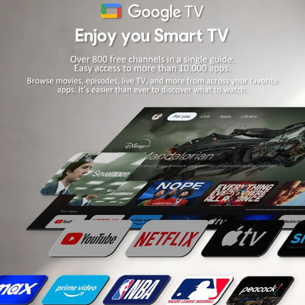 Utomhus TV Sylvox Porch Pro 2.0 55tum