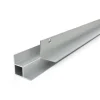 Utvändig Hörnlist BerryAlloc Wall & Water 2,4 m Aluminium