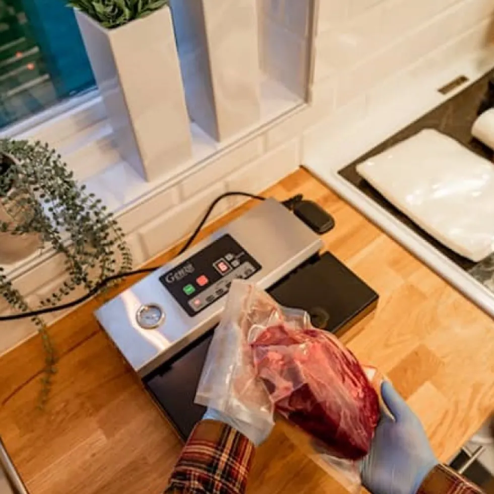 Vakuumförpackare Genzo ProPack V5 Vakuummaskin med Inbyggd Kylfläkt