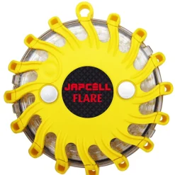 Varningsljus Japcell Flare Uppladdningsbar Inkl. Batterier