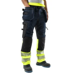 Varsel Hantverkarbyxa Fristads Alnaryd Stretch 2906 GWM, klass 1