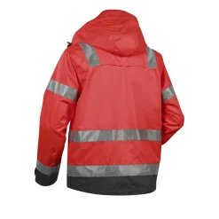 Varseljacka Blåkläder 4837Storlek: 4XL, Röd/Svart