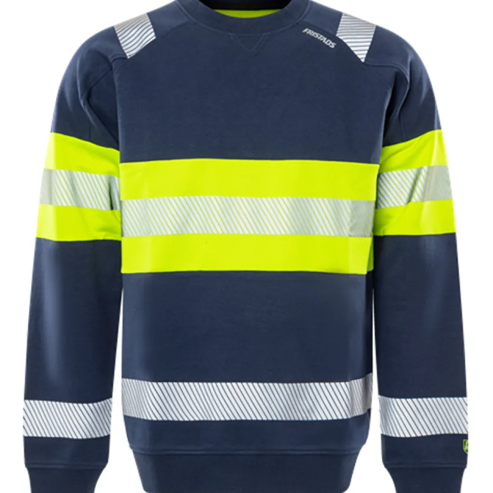 Varsel sweatshirt Fristads Stiby 7530 GKC, klass 1