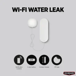 Vattenläckagesensor Housegard Wi-Fi WA202