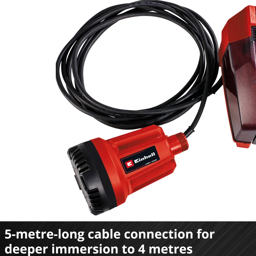 Vattenpump Einhell GE-SP 18 Li Utan Batteri & Laddare