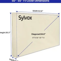 Vattentätt Skydd Sylvox för Utomhus-TV 55tum