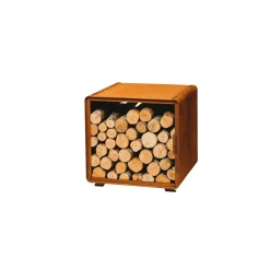 Vedförvaring GrillSymbol Cortenstål Enzo Rack S