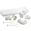 Ventilationssats Separett Nova Ø110 mm vit