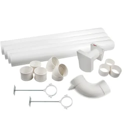 Ventilationssats Separett Nova Ø110 mm vit