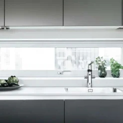 Överkantshängt Fönster Elitfönster 3-Glas Original Aluminium