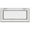 Överkantshängt Fönster Outline 3-Glas Aluminium