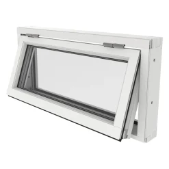 Överkantshängt Fönster Outline 3-Glas Aluminium