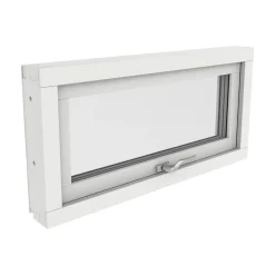 Överkantshängt Fönster Outline 3-Glas Aluminium