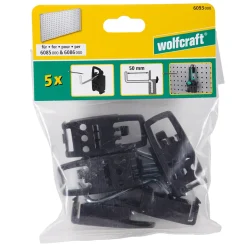 Verktygskrok Wolfcraft Enkel 50mm 5st