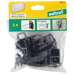 Verktygskrok Wolfcraft Öglekrok 35mm 5st