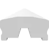 Överliggare Jabo 2400x95x45 mmVit