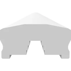 Överliggare Jabo 2400x95x45 mmVit