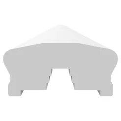 Överliggare Jabo 2400x95x45 mmVit