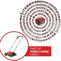 Vertikalskärare Einhell GC-SC 18/28 Li Utan Batteri & Laddare